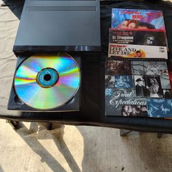 Laserdisc Player And Movies