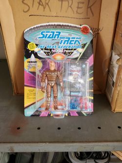 Star Trek The Next Generation Action Figures With Space Caps By Playmates