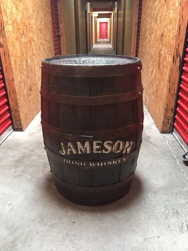 Authentic Jameson Irish Whiskey Barrel