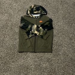Boys Large Therma Fit Green Nike Jacket 