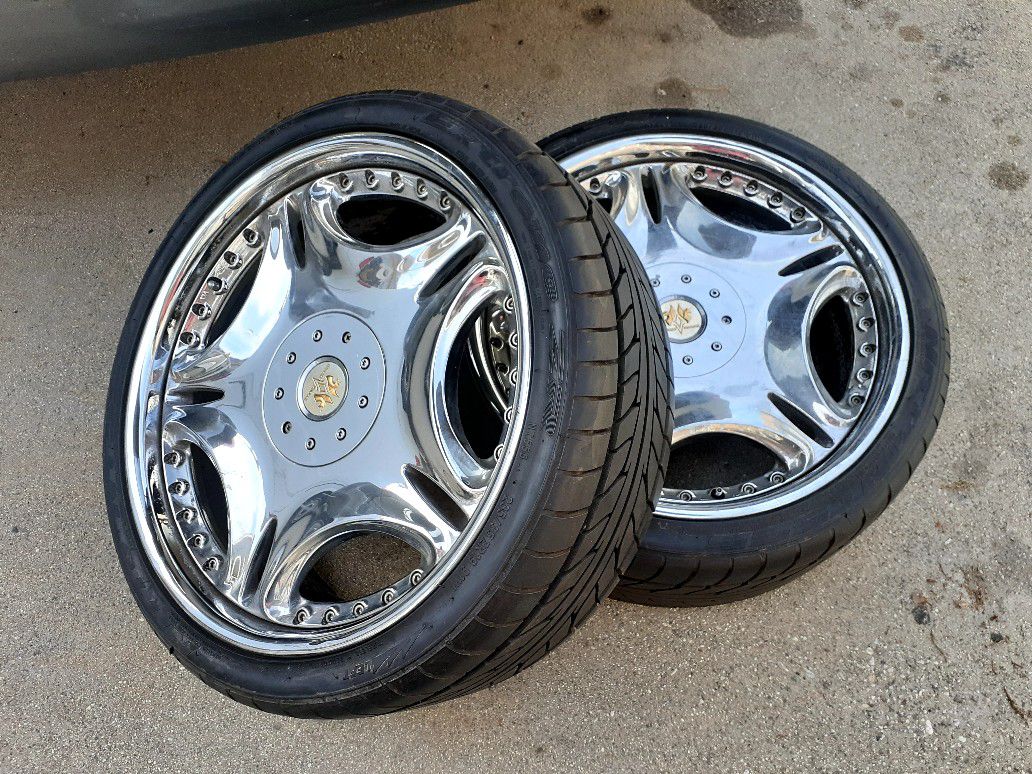 Wheels n tires jdm 2 piece wheels nitto 235-35-19