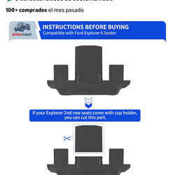 Tapetes para crhisler pacífica