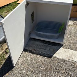 Cat Box Cabinet