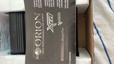 Orion Xtr1500.1Dz Mono Amp