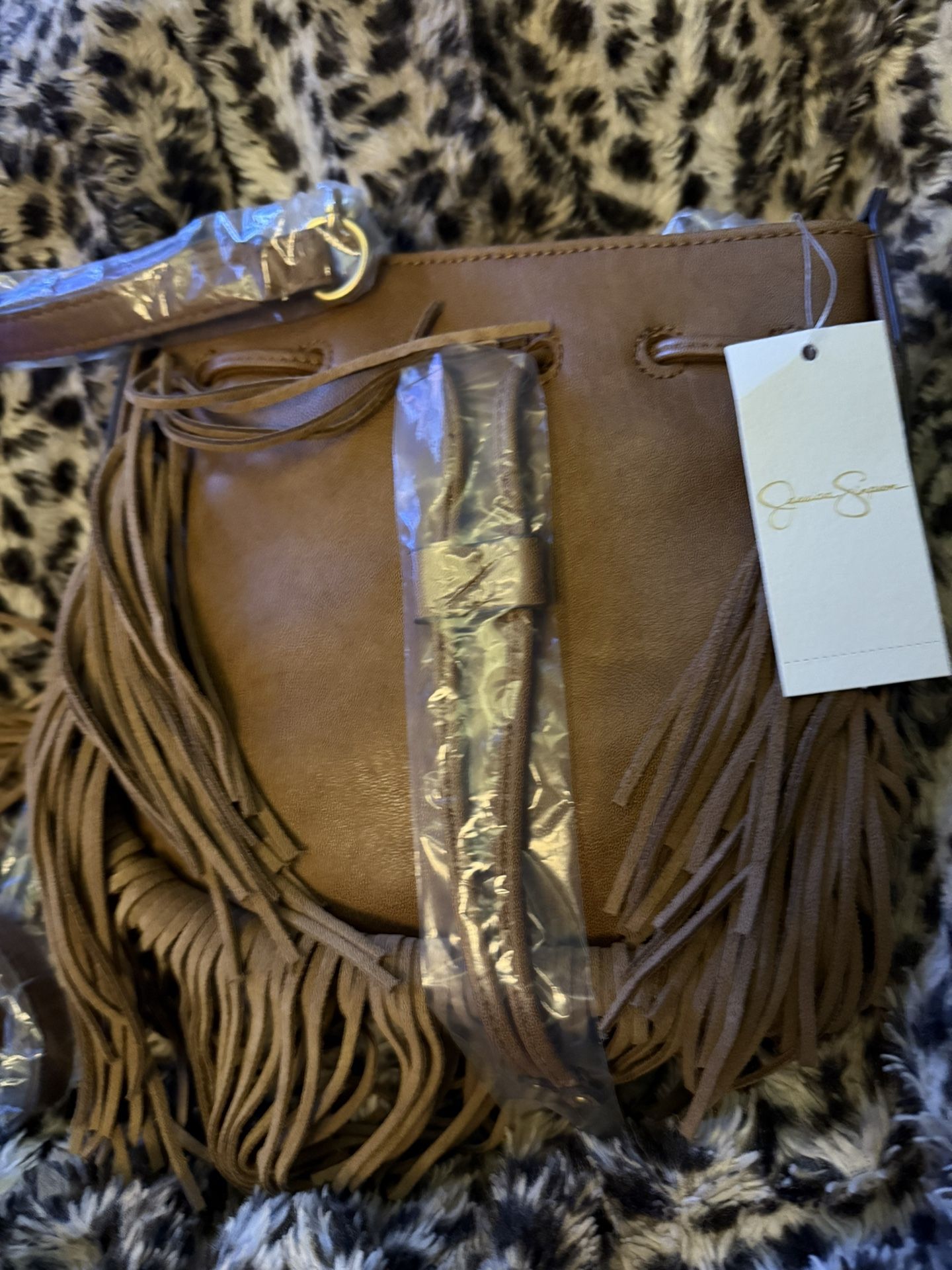 Jessica Simpson Fringe Crossbody Bag