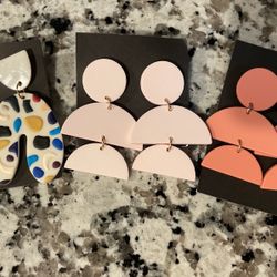 Clay Earrings 