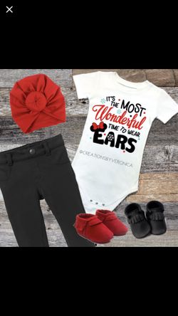 Disney Minnie Baby Kids Girls Onesie or Shirt