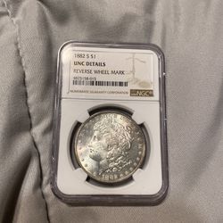 1882 S Morgan Silver Dollar NGC 