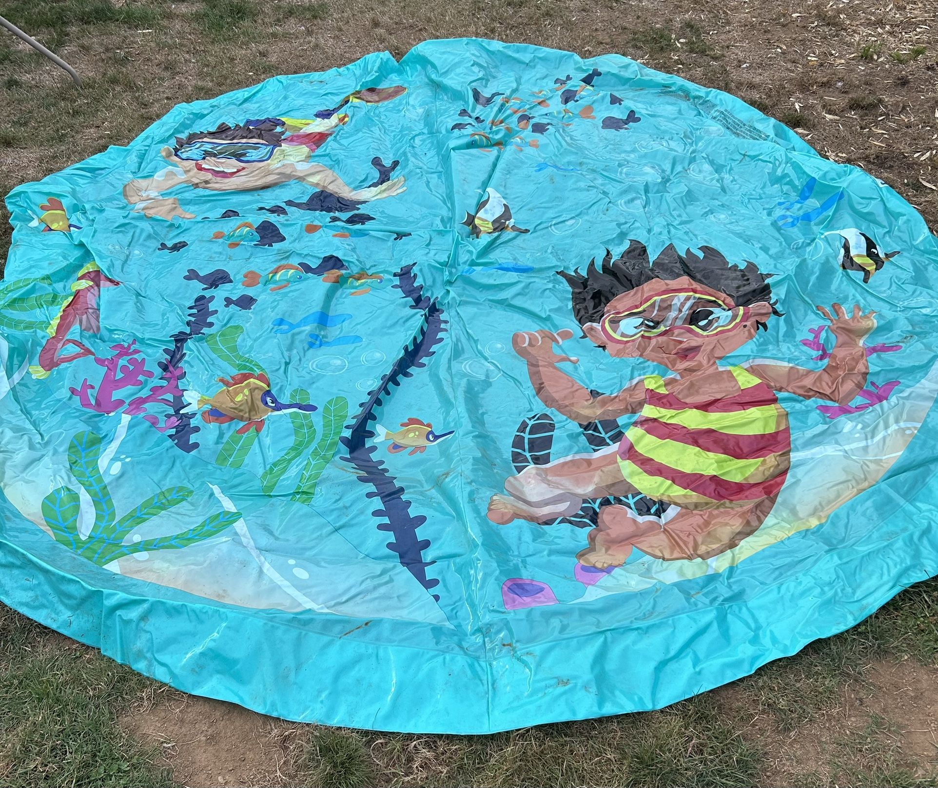 Kids Sprinkler Wading Shallow Pool . Read Description 1st