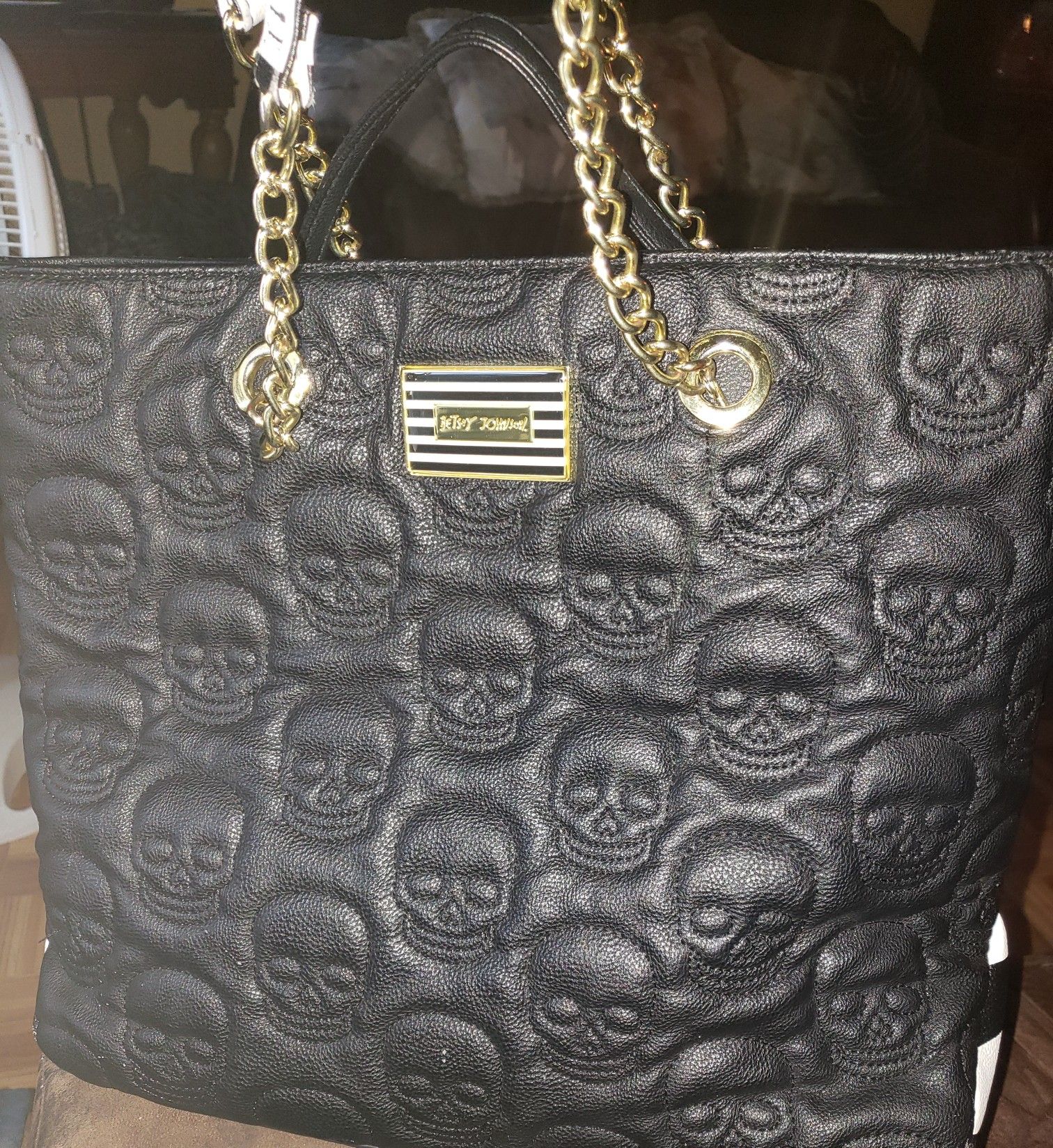 It's Betsey Johnson skull bag season at TJ Maxx. in 2023