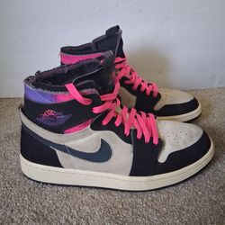 Nike Air Jordan 1 High Zoom Comfort CMFT PSG Paris Saint-Germain women SZ 9