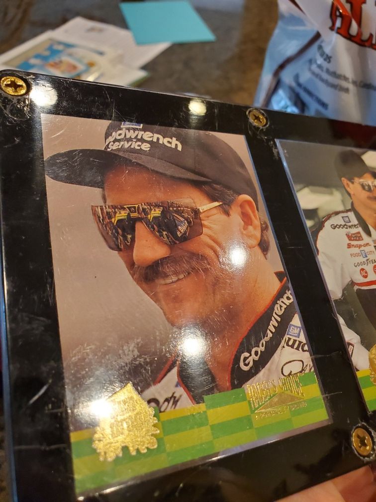 Dale Earnhardt collectible cards