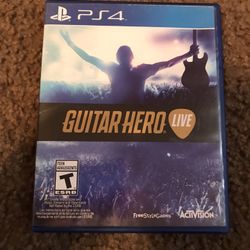 PS4 Guitar Hero Live