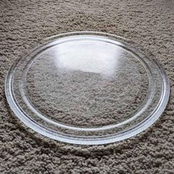 12" microwave oven rotating spinning replacement glass turntable disc plate tray platform