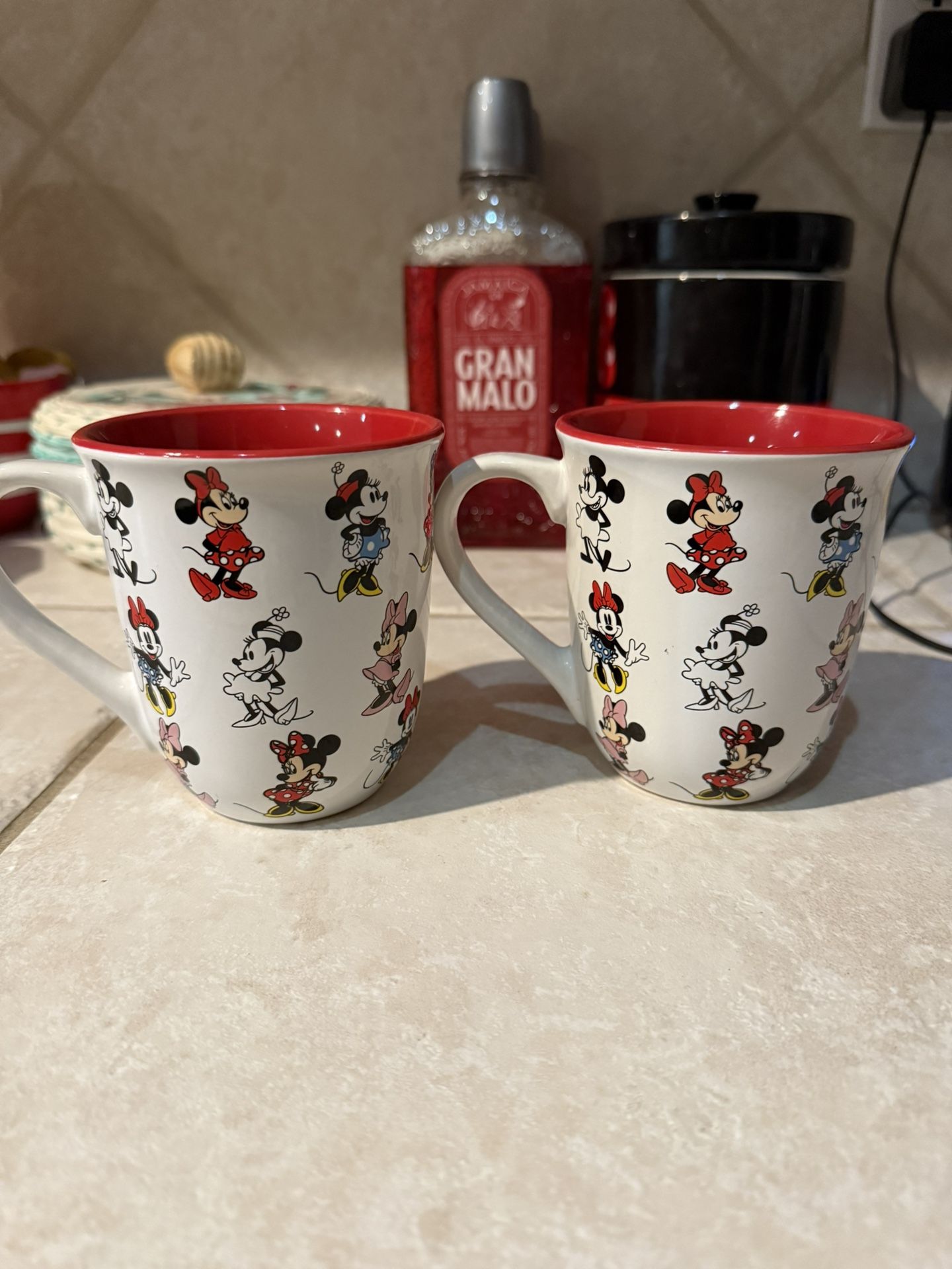 Minnie mouse mug set