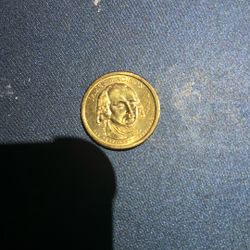 Presidential James Madison Gold Dollar Coin