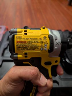 DeWalt 20 V XR Brushless 1/4 High Tourge Impact Driver 