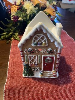 Vintage Gingerbread House Votive Candle Tart Warmer By Yankee Candle