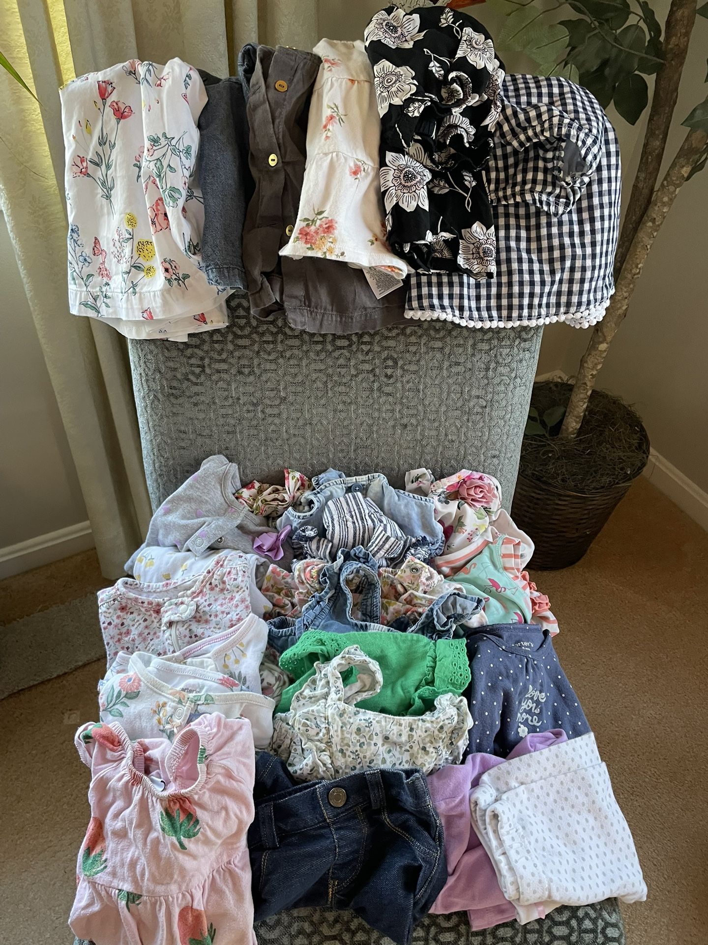 Girls Clothes 6 To 12 Months