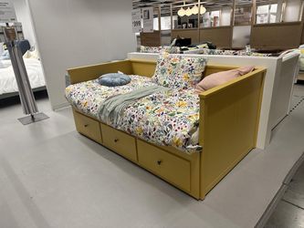 Ikea Hemnes Daybed in Yellow