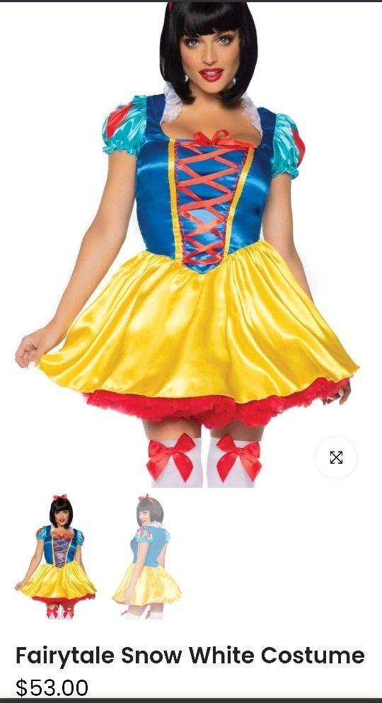 Brand New Snow White Costume (Free Pair of Leggings Included.)