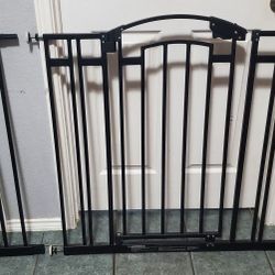 Dual Swing Gate With Extension