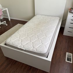 IKEA Twin Size Bed & Mattress 