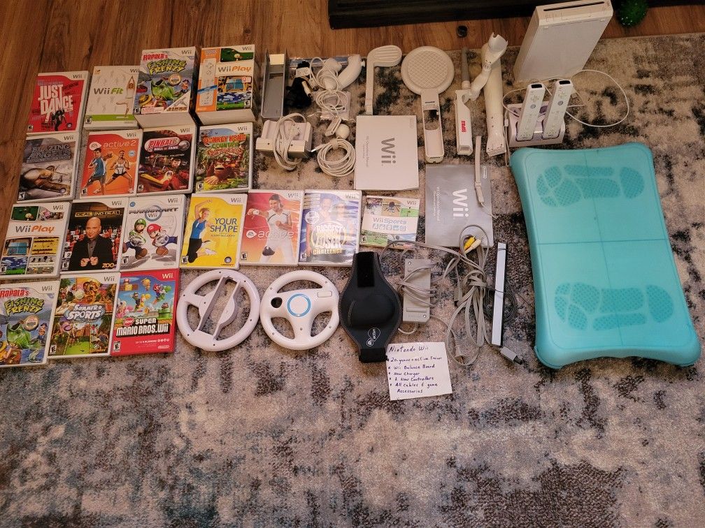 Wii Console, Games & Accessories