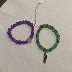 HAND MADE BEADED CRYSTAL BRACELETS 🌹