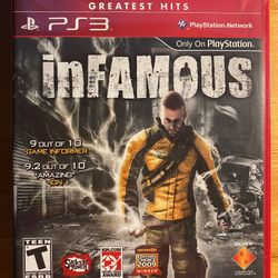 inFamous For PS3 