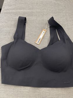 Skims Womens Black  Seamless Stretch Wireless Stretch Straps 