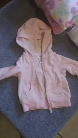 Light pink baby girls sweater size of 3m