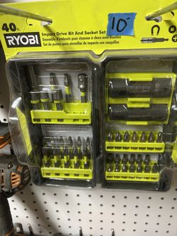 Ryobi 40 Pc Bit Sets