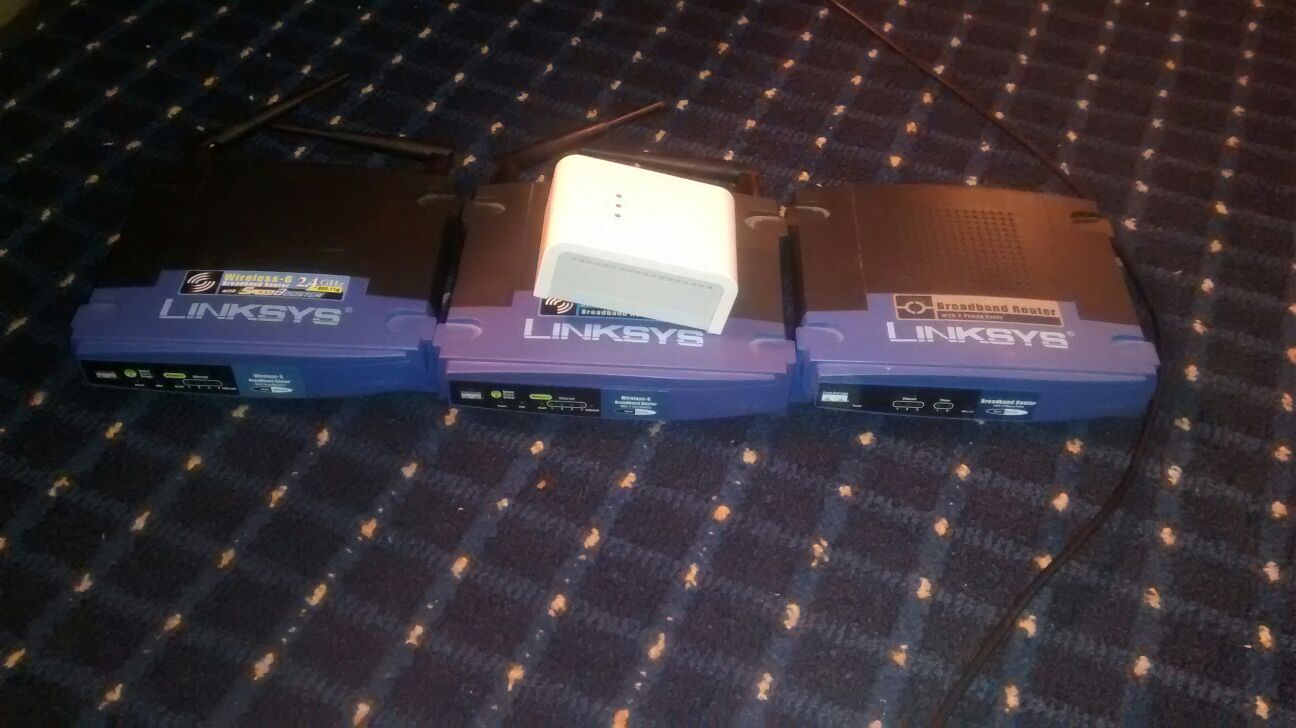Linksyas and netagear power line adapter