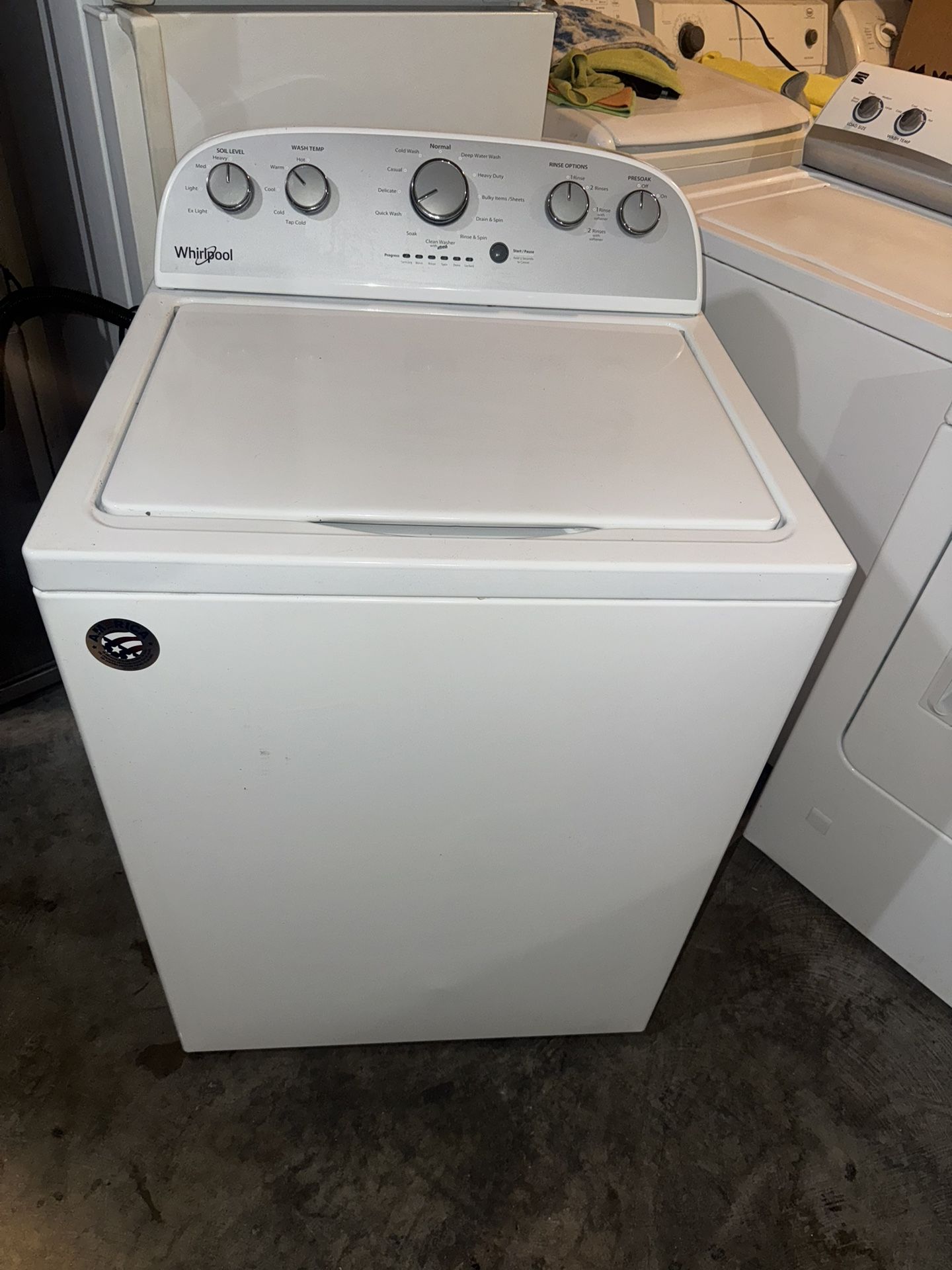 Whirlpool Washer Working 3 Month Warranty We Deliver