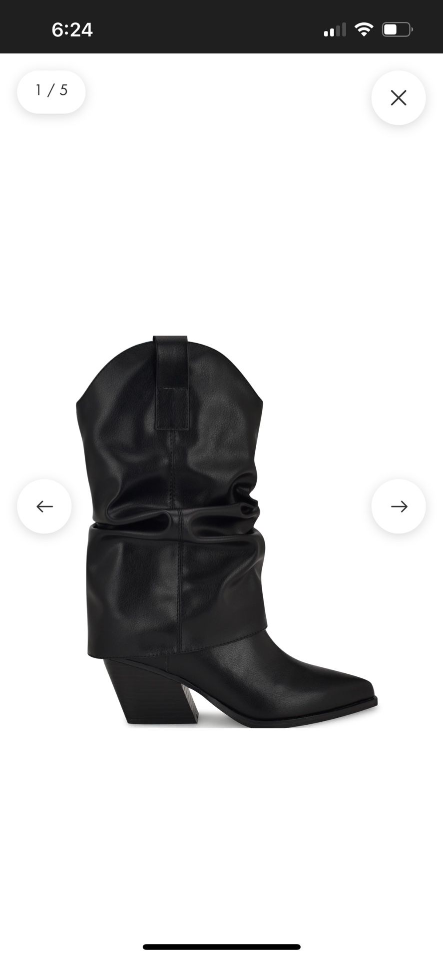Nine West Western Boots