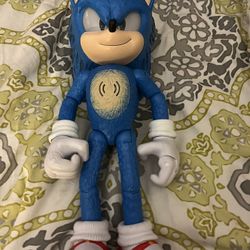 Sonic, The Hedgehog Toy Talks And Moves