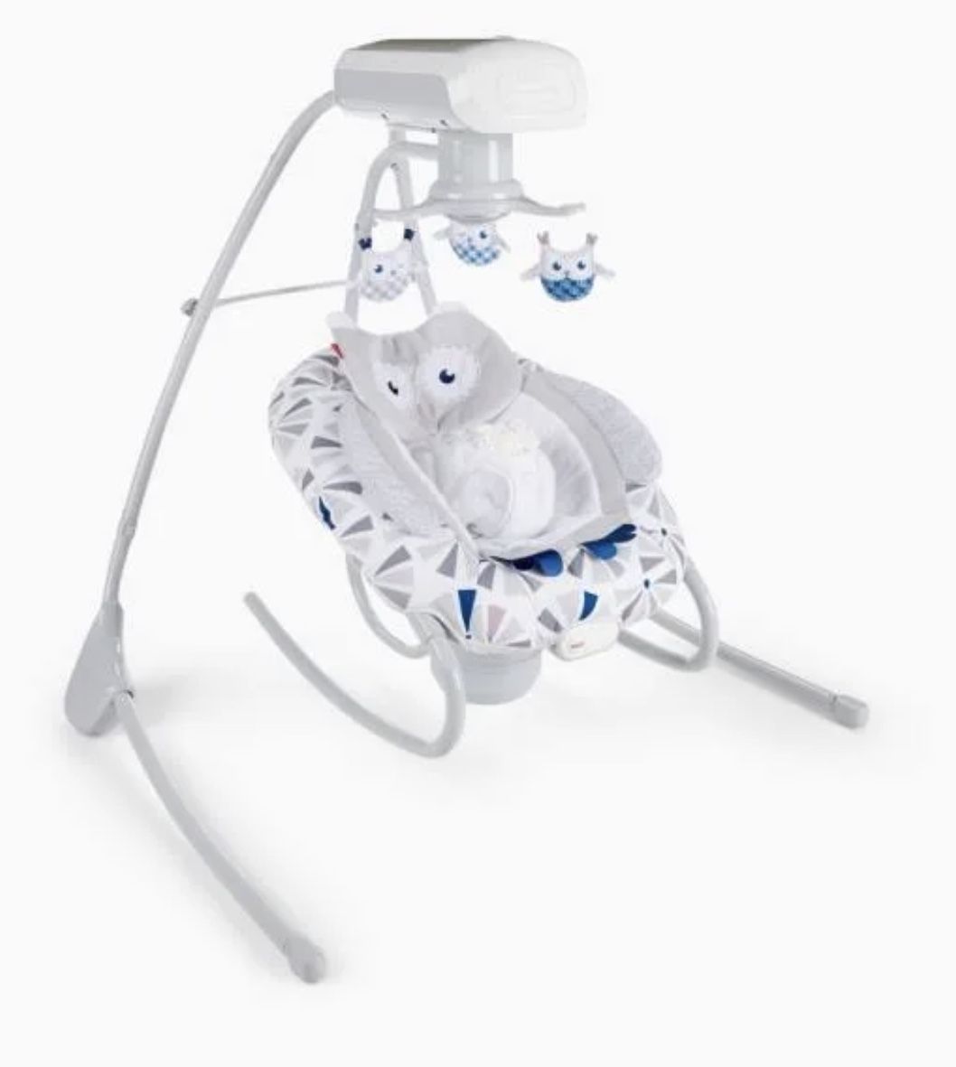 Fisher Price Owl Swing And Bouncer Combo