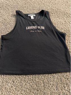Grey tank top