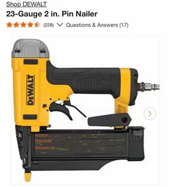 23-Gauge 2 in. Pin Nailer