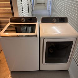 Samsung washer and dryer electric set 