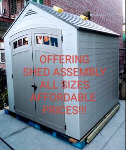 Shed Assembly, Yard cleaning