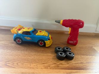 Think gizmos take apart toy racing car set