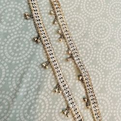 Pure Silver Anklets One Size 