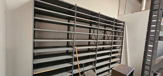 Metals racks and other items