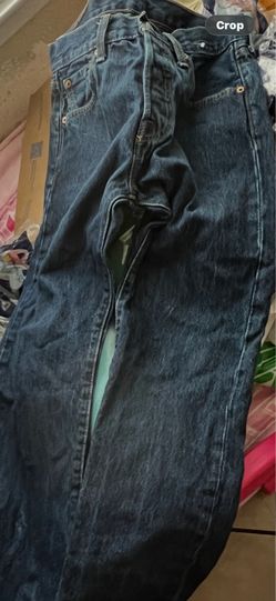 Levi’s 501 Original Fit Jeans Men’s 29x30 Dark Wash Button Fly Straight Leg