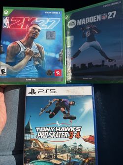 Xbox series x and ps5 games
