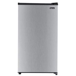 Magic Chef 3.2-cu ft Mini Fridge (Stainless) ENERGY STAR