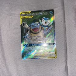 Blastoise And Piplup Tag Team Gx