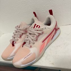 Jordan Low-Top Sneakers Pink and Red